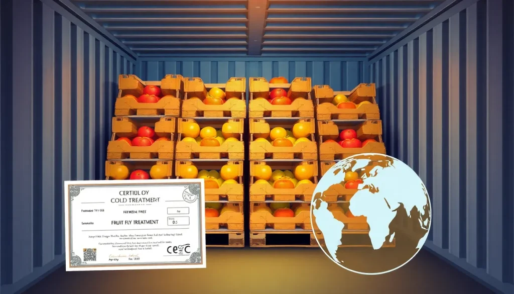 Featured image for Cold Treatment for Fruit Flies: A Complete Guide for Exporters and Importers — Compliance & Procedures
