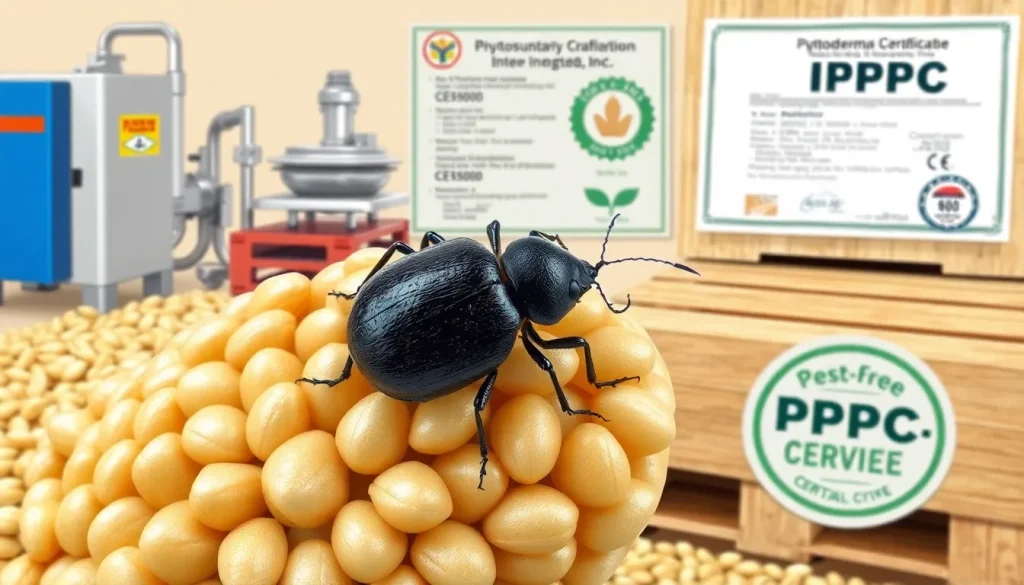 Featured image for Khapra Beetle (Trogoderma granarium) – Comprehensive Export/Import Profile — Compliance & Procedures