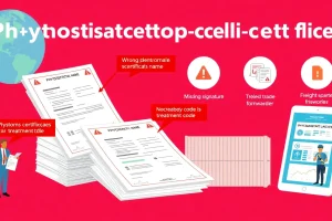 Top 10 Common Errors in Phytosanitary Certificate Issuance and How to Fix Them